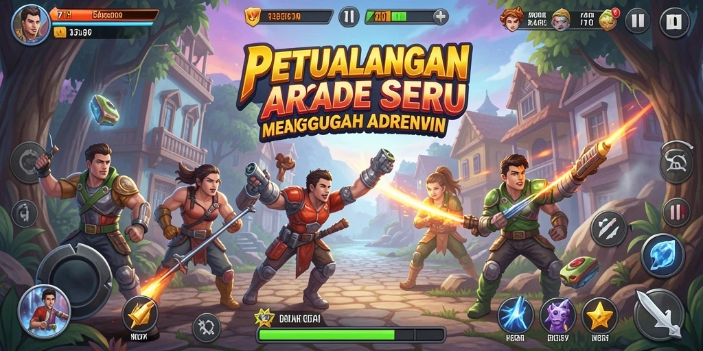 Screenshot gameplay 71H menampilkan aksi seru yang mendebarkan.