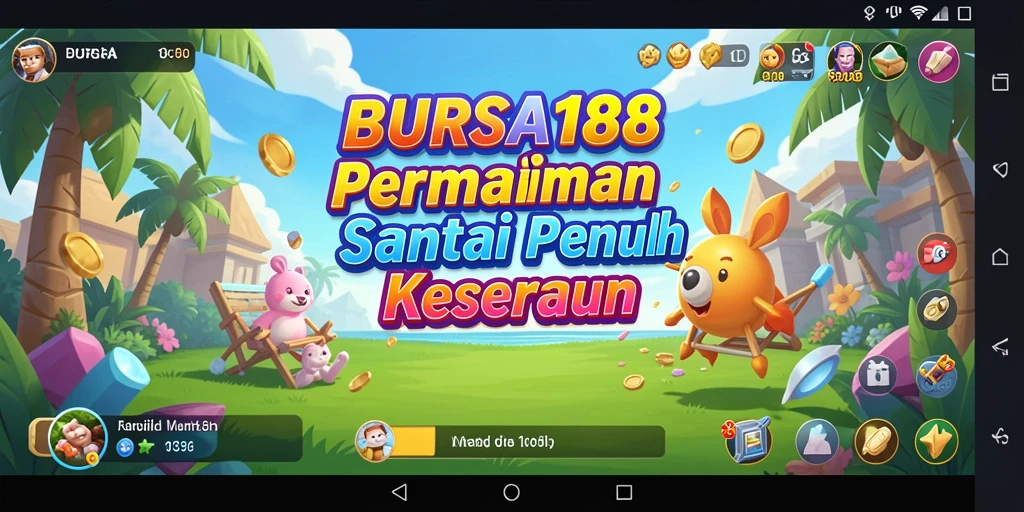 Tampilan gameplay BURSA188 yang seru dan menghibur.