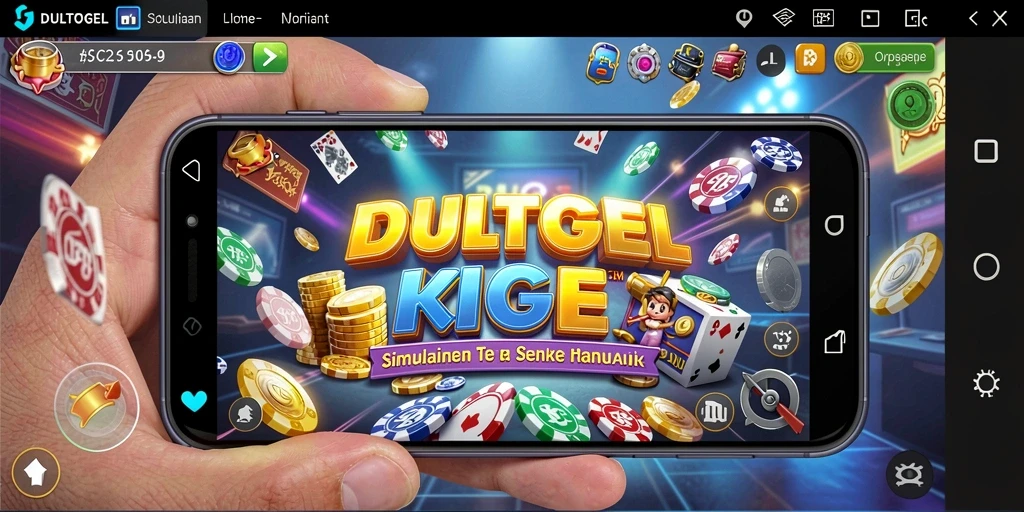 Tampilan menarik dari gameplay DULTOGEL dalam suasana kasino virtual.