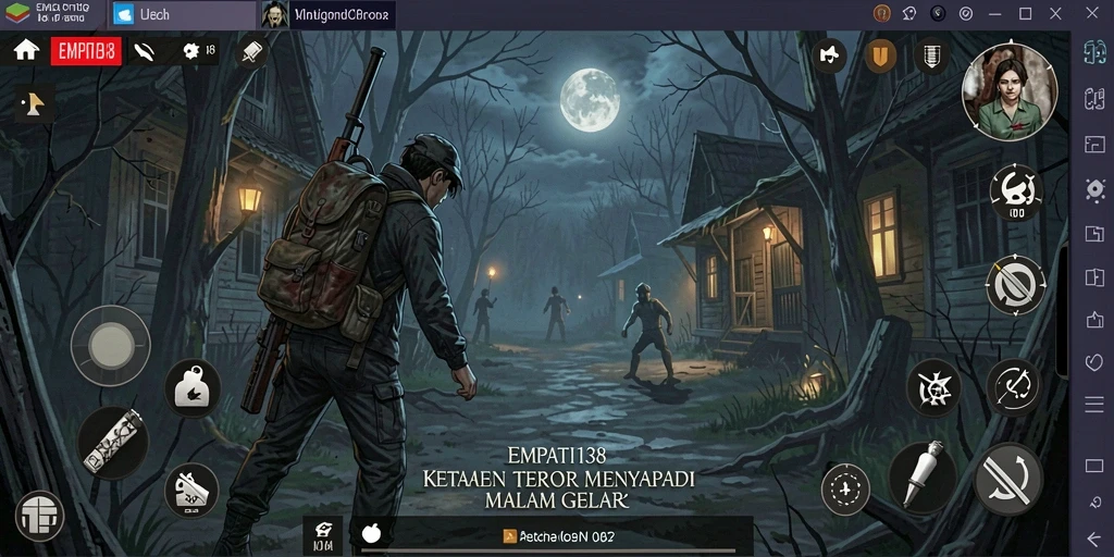 Gameplay menakutkan dengan suasana mencekam di EMPATI138.