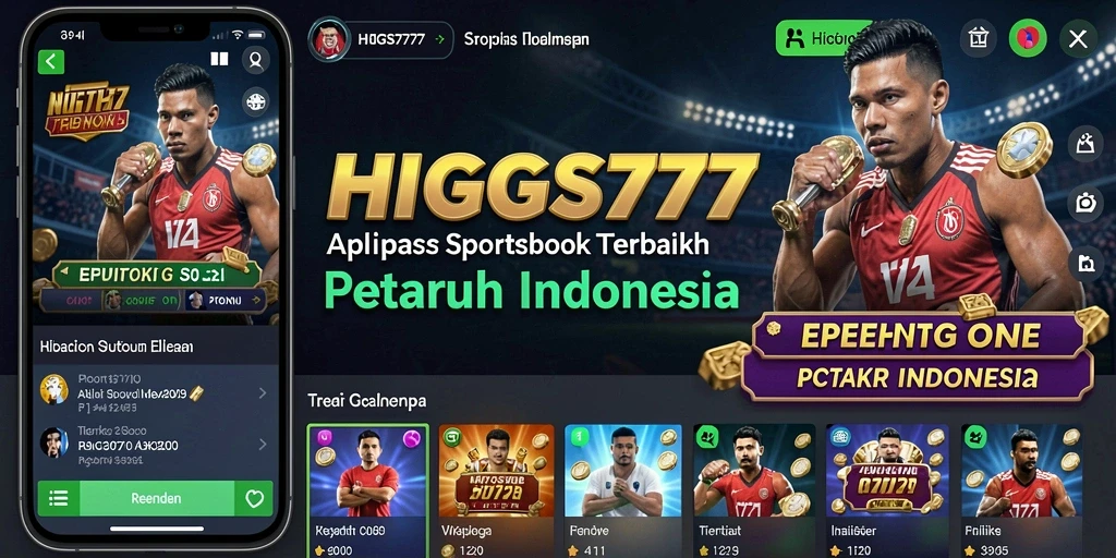 Tampilan gameplay HIGGS777 yang menarik dan responsif untuk taruhan.
