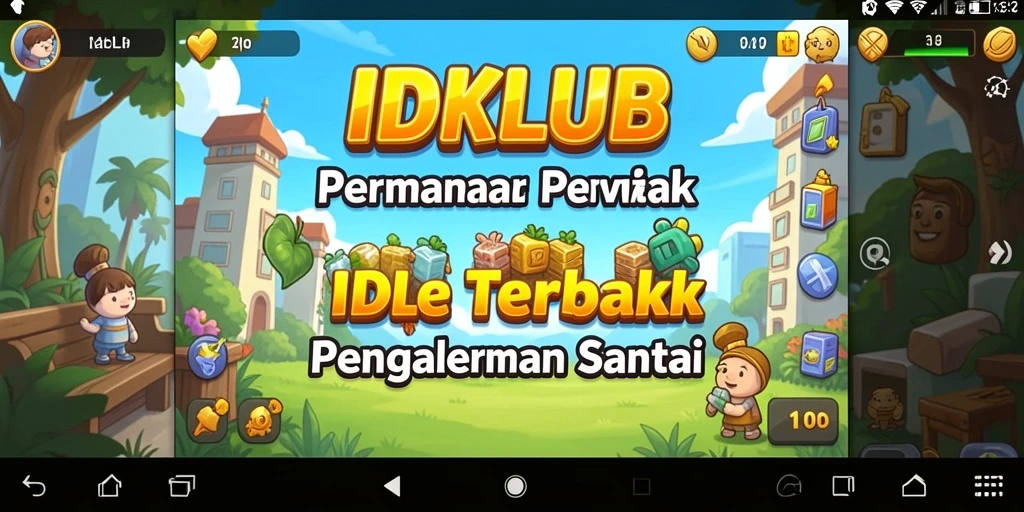 Gameplay menarik IDKLUB yang santai dan seru.