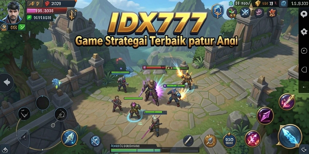 Tampilan gameplay menarik dalam IDX777 dengan berbagai strategi yang seru.
