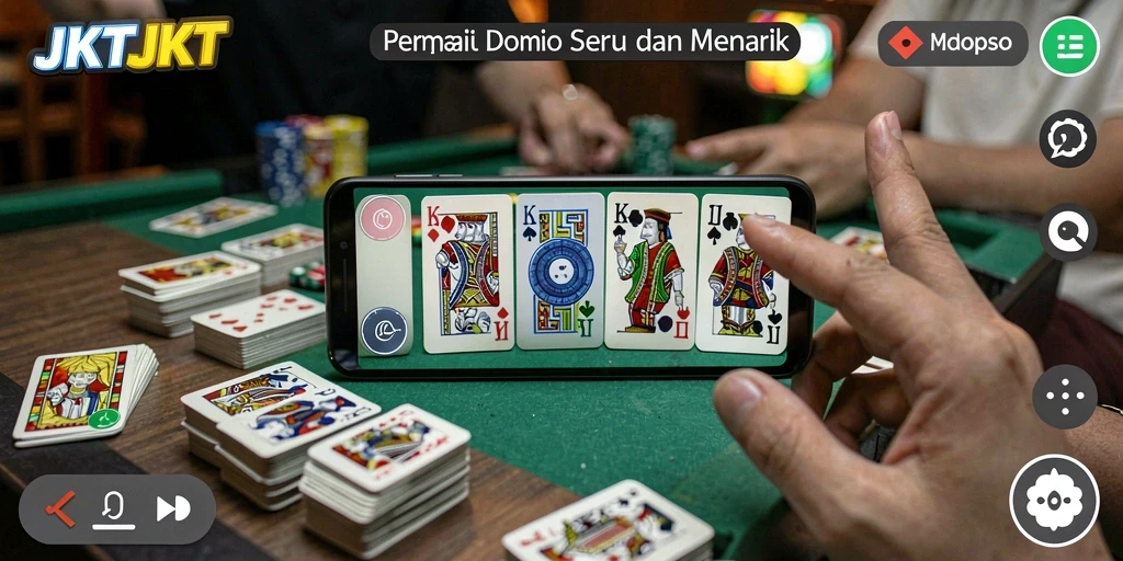 Gameplay seru dan menantang di JKTJKT, semakin asyik bersama teman.