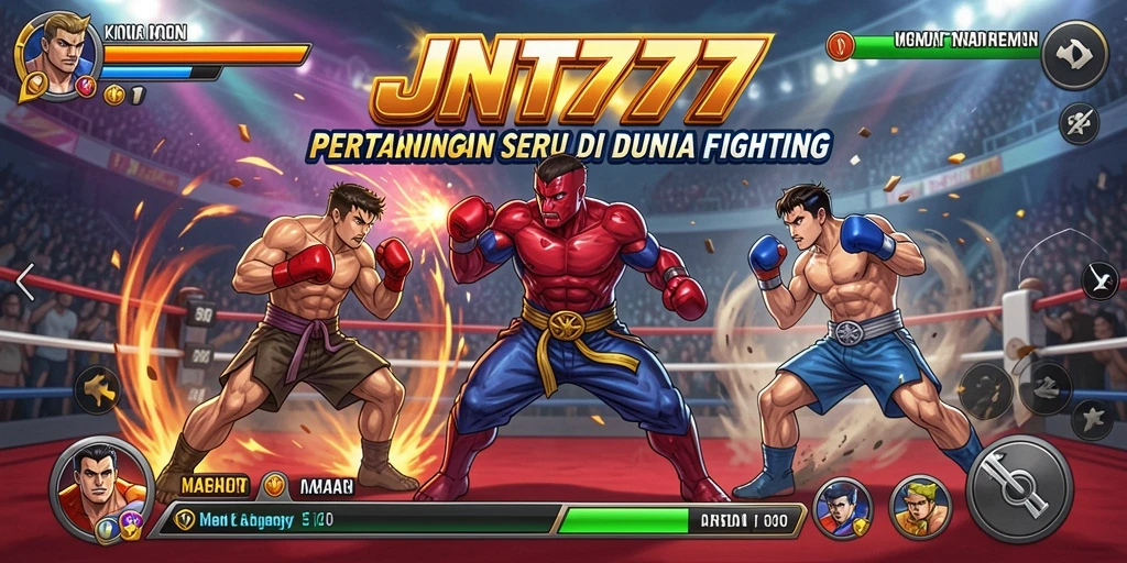 Tampilan menarik dari JNT777 yang menunjukkan aksi pertarungan seru.