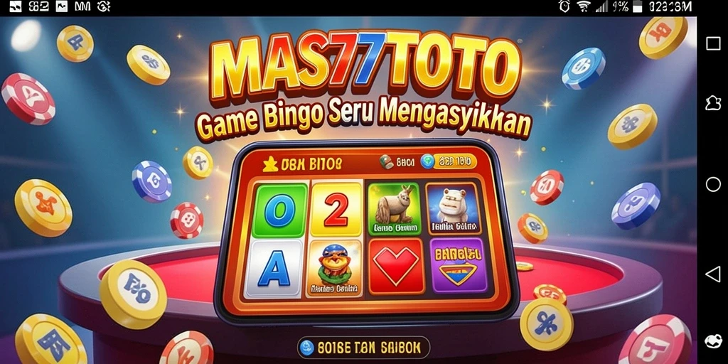 Tangkapan layar gameplay Bingo MAS77TOTO yang menarik.