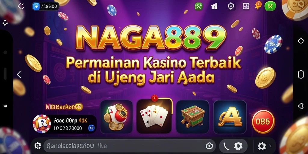 Tampilan gameplay kasino yang menawan di NAGA889.