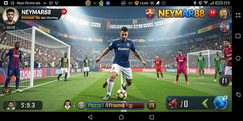 Tampilan permainan NEYMAR88 yang menarik dan menantang