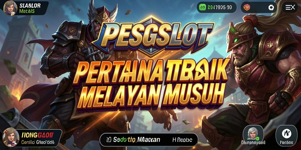Tampilan menarik dari gameplay PESGSLOT dalam aksi Tower Defense.