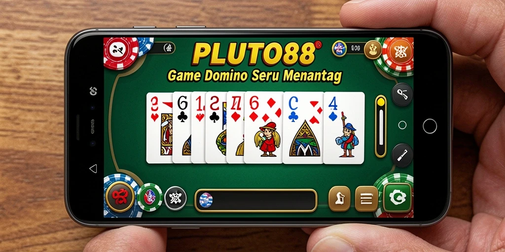 Gameplay seru dalam aplikasi PLUTO88 dengan grafis menarik.