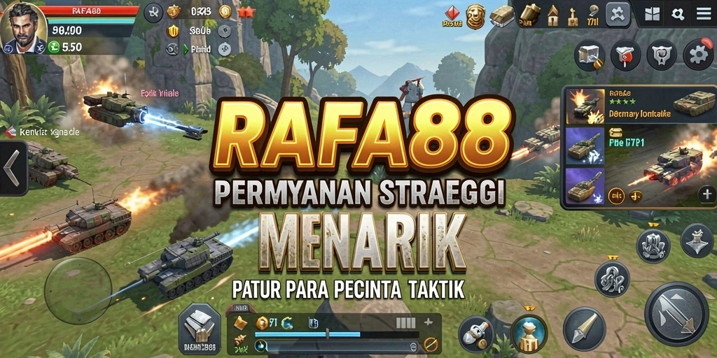 Tampilan gameplay menakjubkan dari RAFA88 dengan strategi yang mendebarkan.