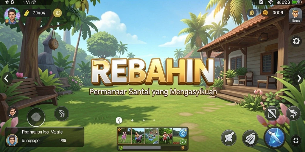 Screenshot gameplay <strong>REBAHIN</strong> yang menampilkan momen seru di dalam permainan.