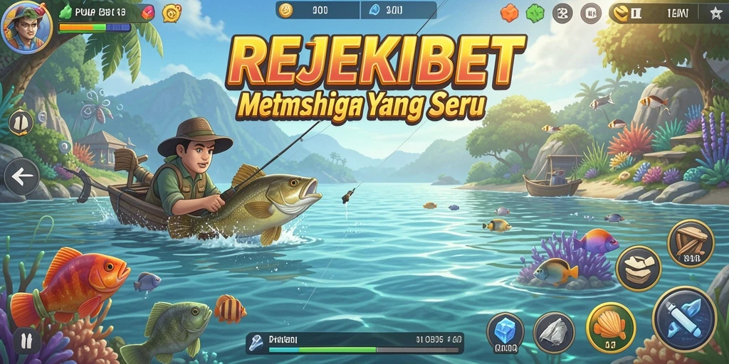 Tangkapan ikan besar yang menarik dalam gameplay REJEKIBET.