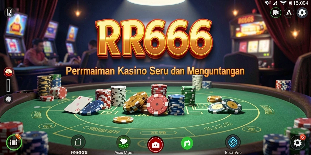 Tampilan gameplay RR666 yang menegangkan dan seru.