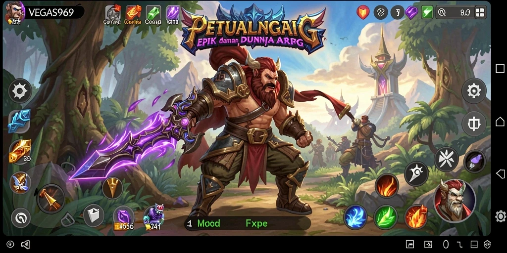 Tangkapan layar gameplay <strong>VEGAS969</strong> yang menampilkan pertarungan seru dan grafis menawan.